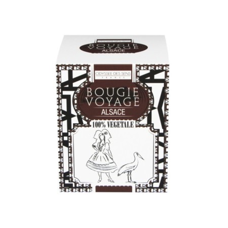 Bougie voyage 180G Alsace