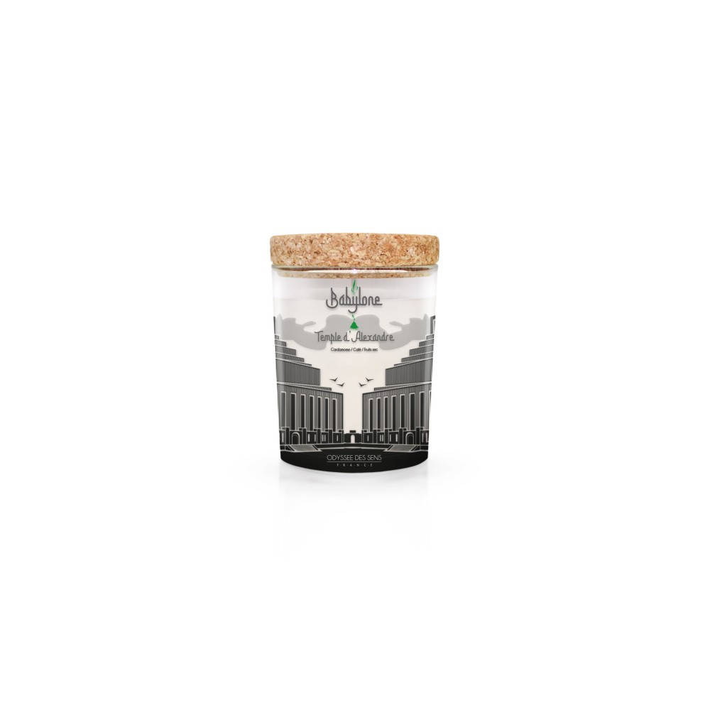 Bougie Babylone Temple d'Alexandre 180g