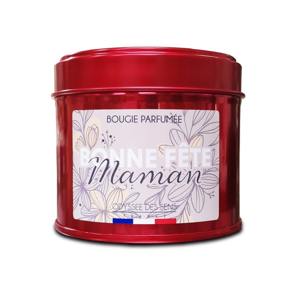 Bougie Bonne fête Maman Monoï