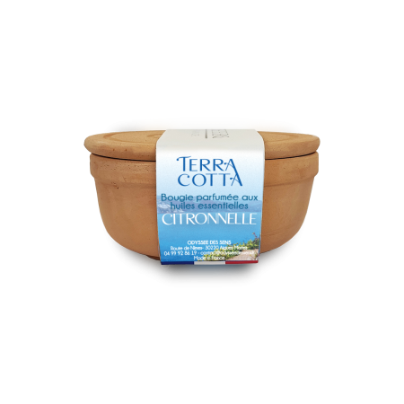 Bougie Terracotta 100g Citronnelle