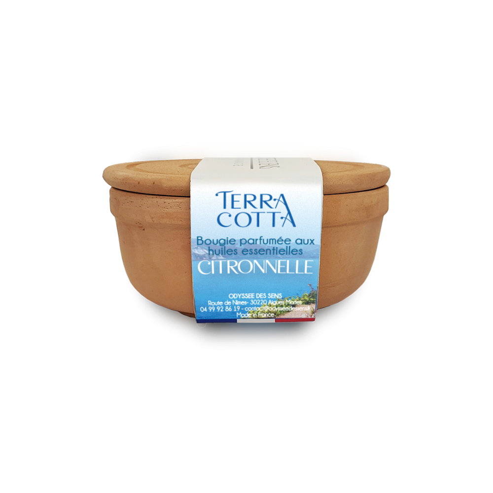 Bougie Terracotta 100g Citronnelle