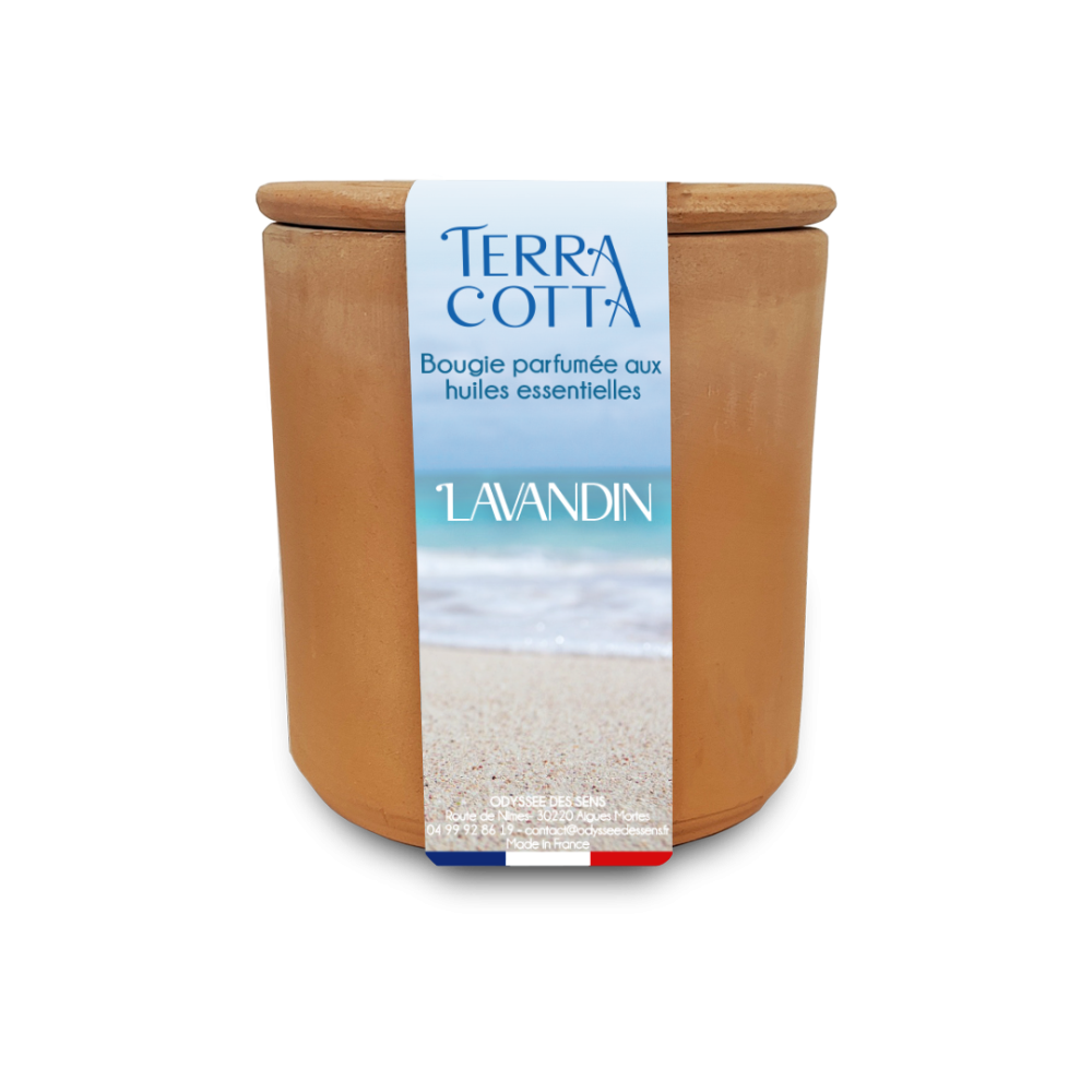 Bougie Terracotta 300g Lavandin