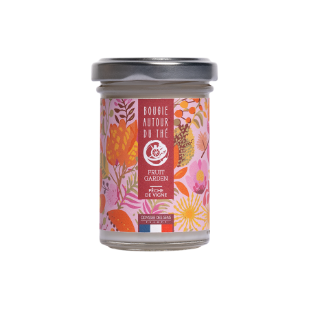 Bougie Autour du Thé Pêche de Vigne