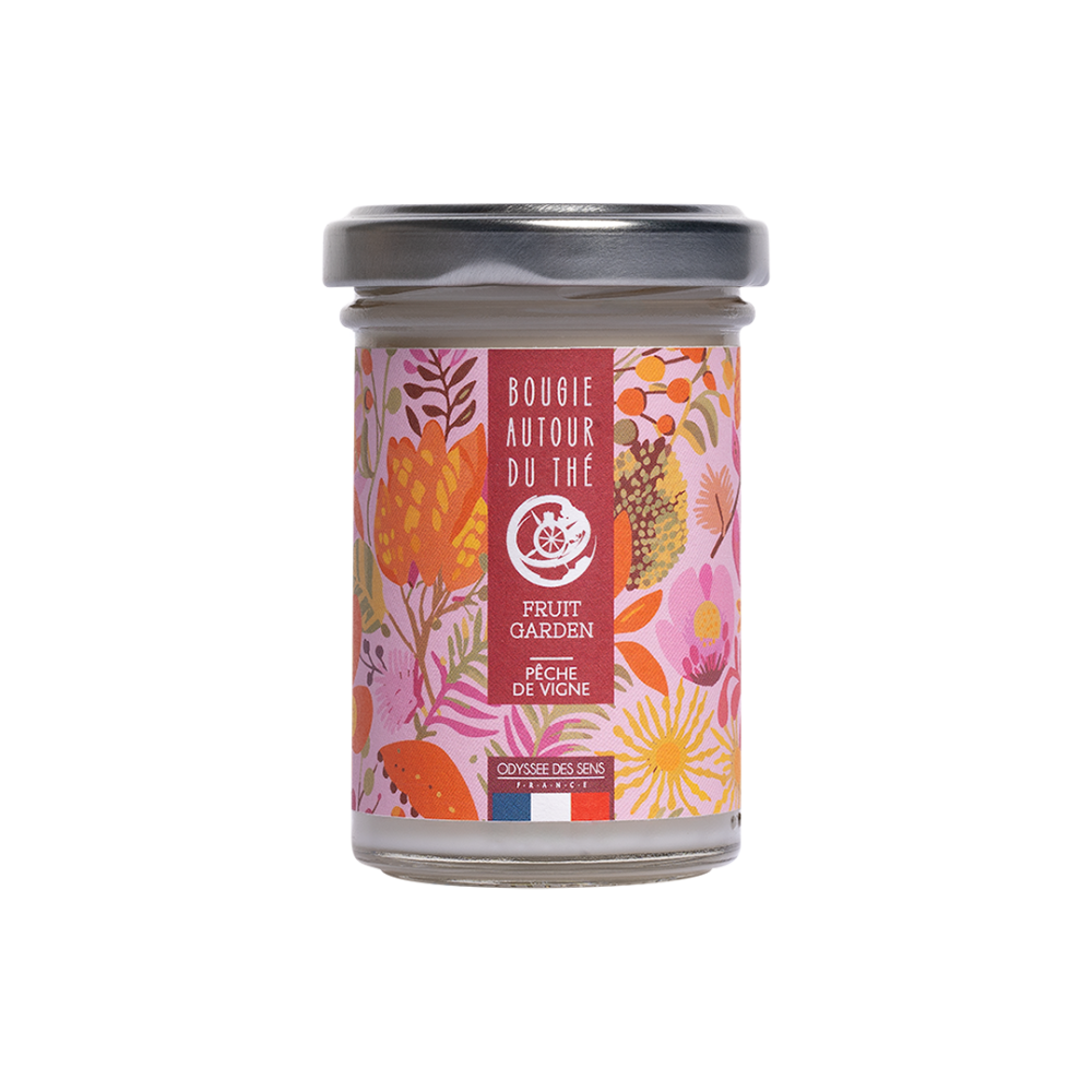Bougie Autour du Thé Pêche de Vigne