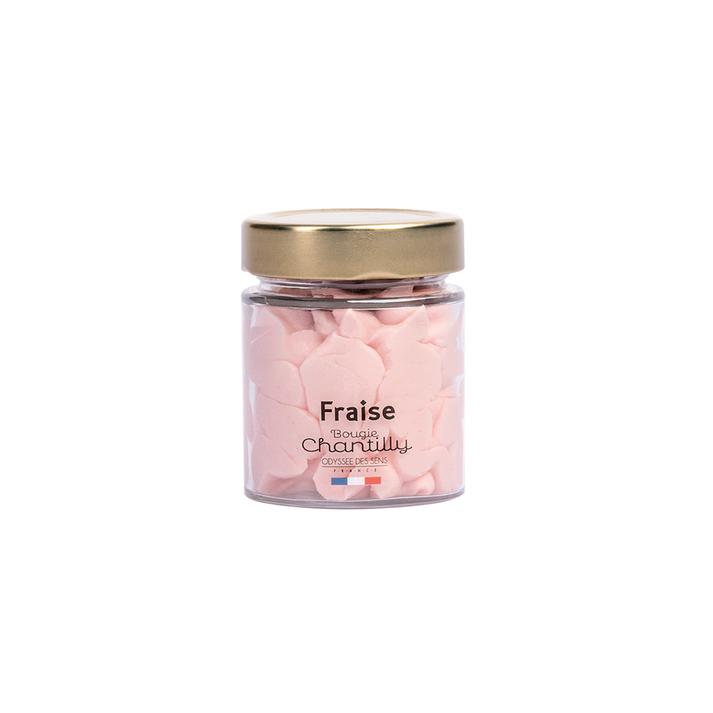 Bougie Chantilly 80g Fraise