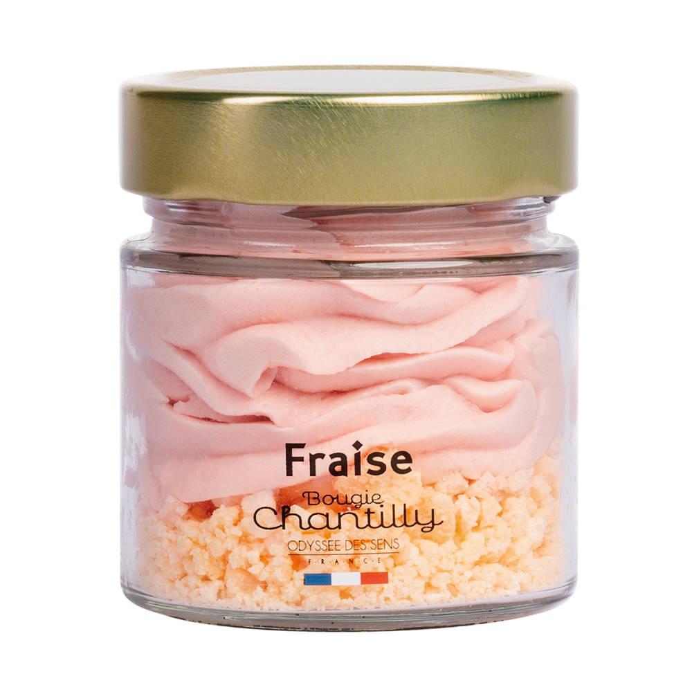 Bougie Chantilly 150g Fraise