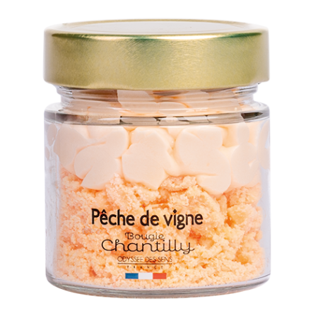 Bougie Chantilly 150g Peche de Vigne