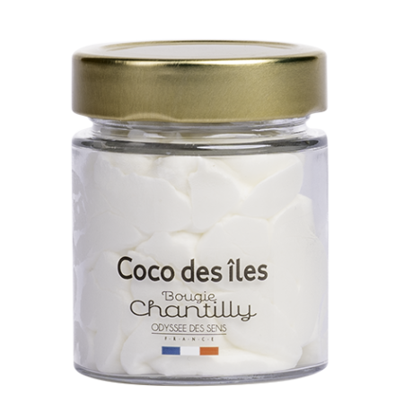 Bougie Chantilly 80g Coco des Iles