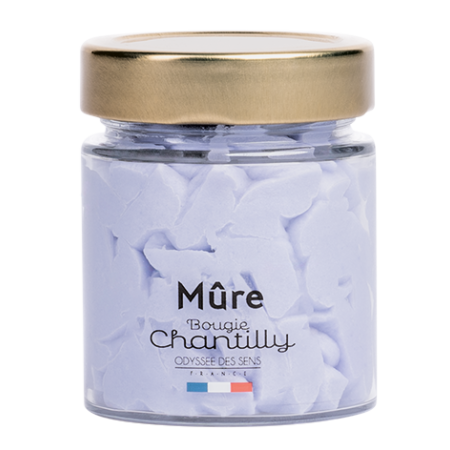 Bougie Chantilly 80g Mûre